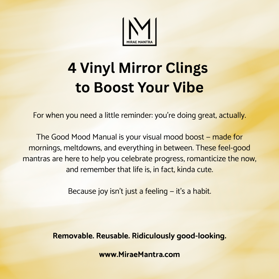 "GOOD MOOD MANUAL" Pack