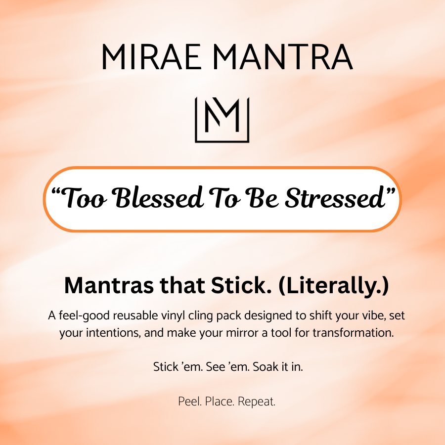 "TOO BLESSED TO BE STRESSED" Pack
